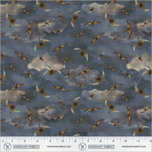 Tiny Pterosaurs in Night