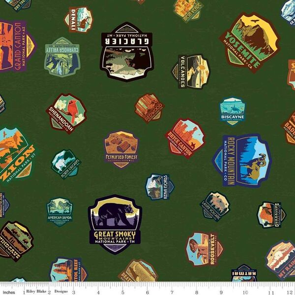 Patches in Green
