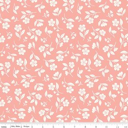 Drifting Blooms in Coral