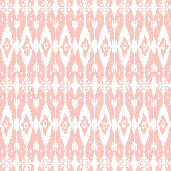 Ikat Parrot in Pink Sand