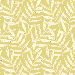 Palm Leaves in Mossy Green