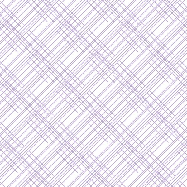 Thatched in Lilac on White