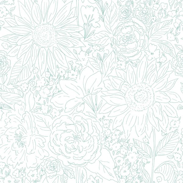 Paperie in Island Green on White