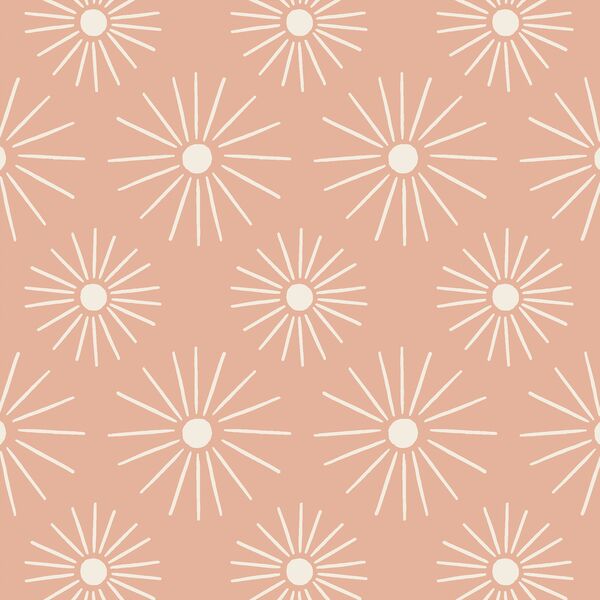 Sunburst in Sunbleached on Sunbleached Pink