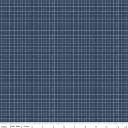 Plaid in Navy