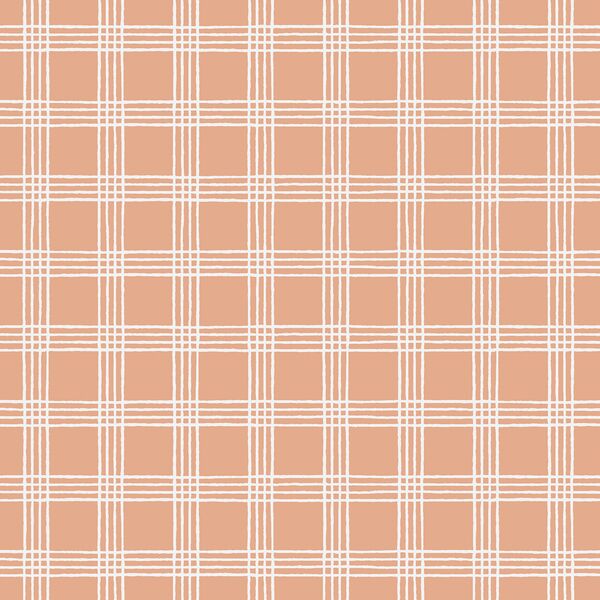 Plaid in Peony Pink