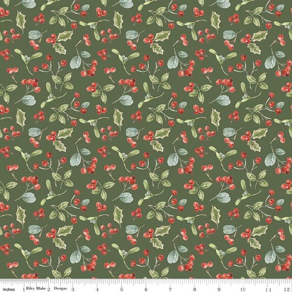 Berries in Green