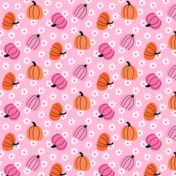 Pumpkin Garden in Candy Pink