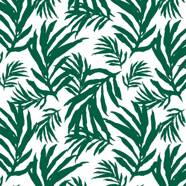 Palm Leaves in Green