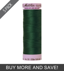 Verdant Green (9105-0905) - Silk Finish Cotton 50wt - 164 Yards (5 Pack)