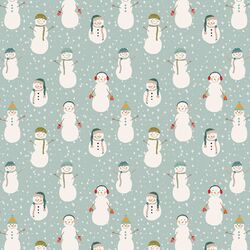 Frosty and Bright in Crystal Blue
