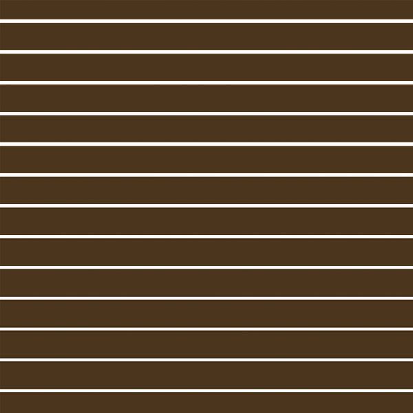 Sunflower Stripe in Dark Maple