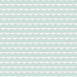 Ruffle Stripe in Mint