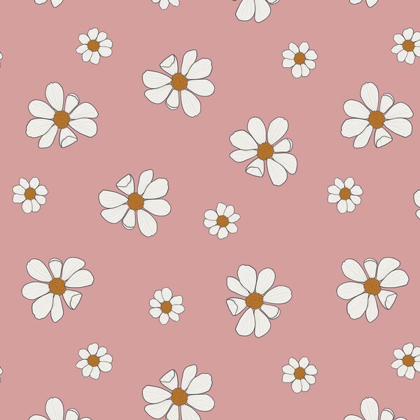 Daisies in Mauve