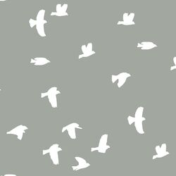 Flock Silhouette in Sage