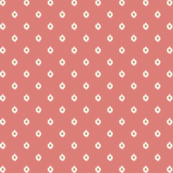 Tiny Ikat in Muted Coral