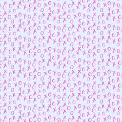 Hugs and Kisses in Light Periwinkle