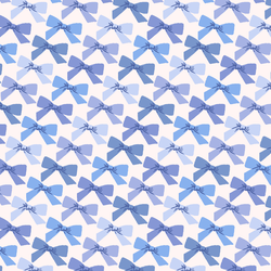 Fancy Bows in Periwinkle
