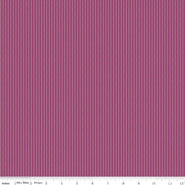 Stripes in Fuchsia