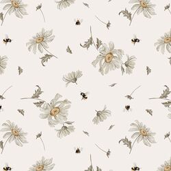 Drifting Daisies in Dusk