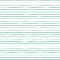 Small Watercolor Stripes in Spruce