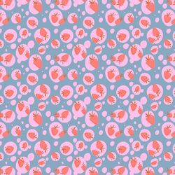 Strawberry Kiss in Copen Blue
