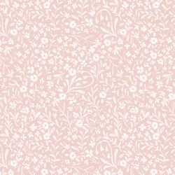 Tea Party Calico in Blush Pink