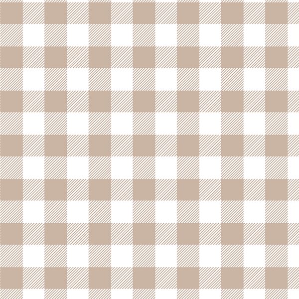 Medium Buffalo Plaid in Sand