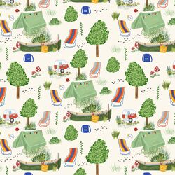 Lets Go Camping in Ivory