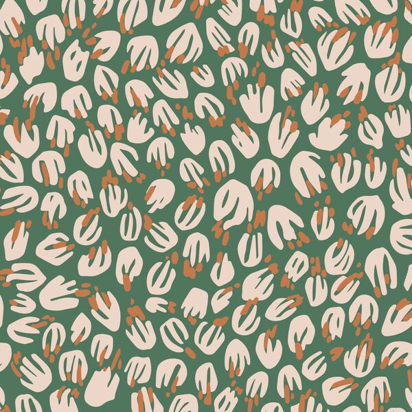 New Buds in Garden Green