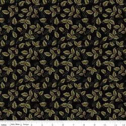 Leaves in Black