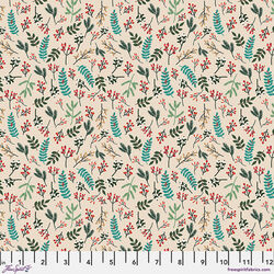 Christmas Berries in Ivory