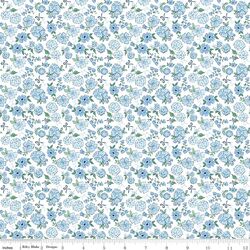 Floral in Blue