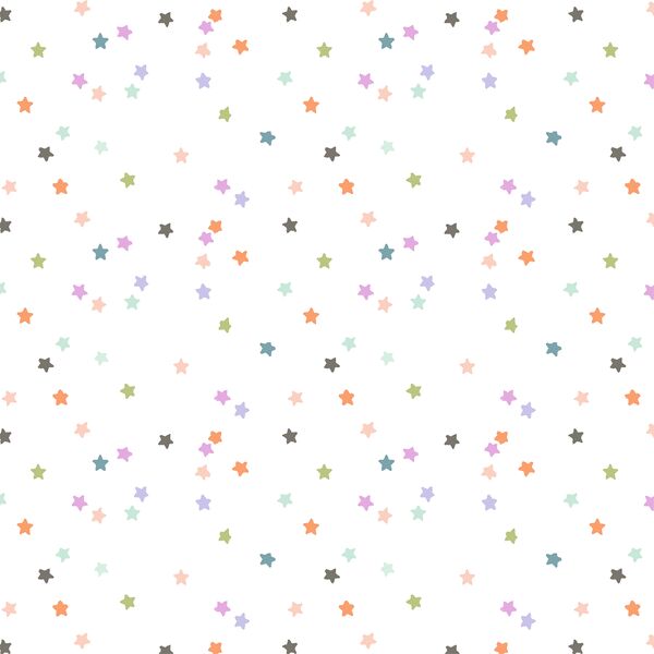 Small Rainbow Stars in Halloween