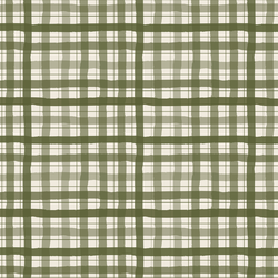 Gingham in Vintage Evergreen