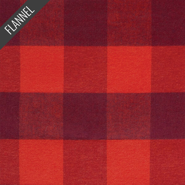 Buffalo Plaid Flannel in Fireplace
