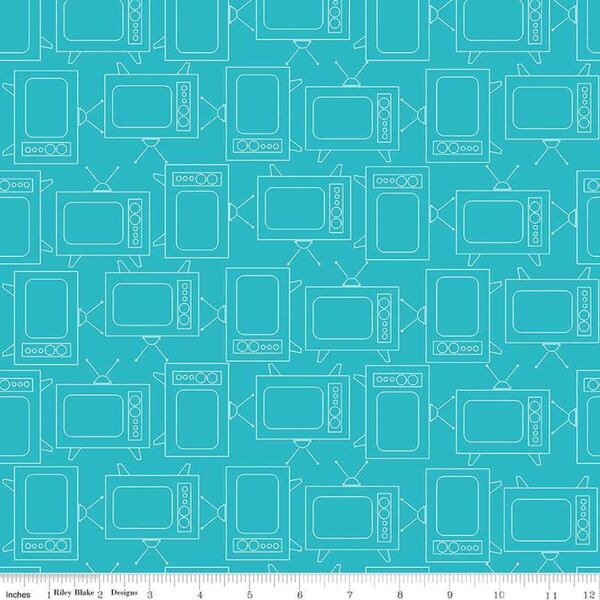 TV in Turquoise