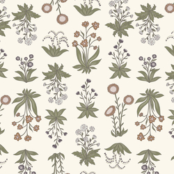 Hushed Rows in Ivory