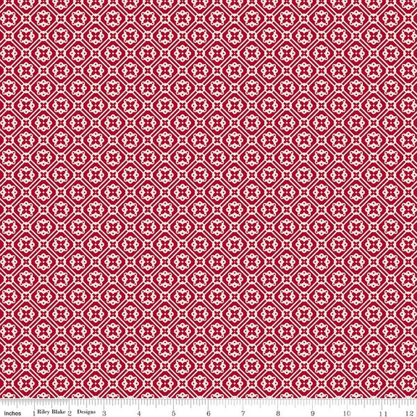 Doily in Jazzberry