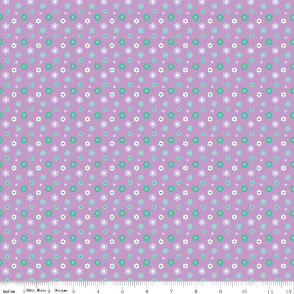 Floral in Purple