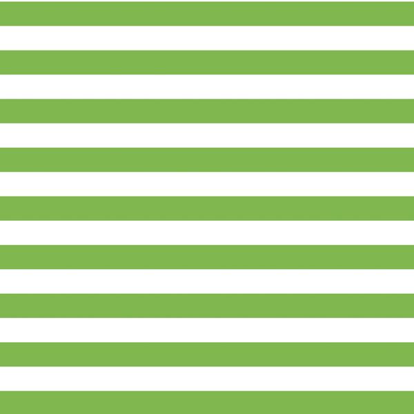 Horizontal Candy Stripe in Greenery
