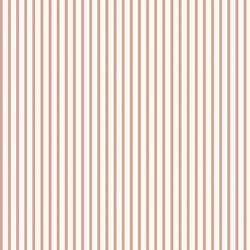 Sailor Stripe in Garden Rose on Ivory