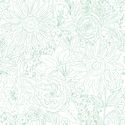 Paperie in Summer Teal on White