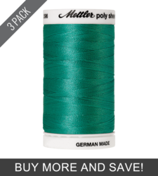 Baccarat Green (2596-5115) - Poly Sheen - 875 Yards (3 Pack)