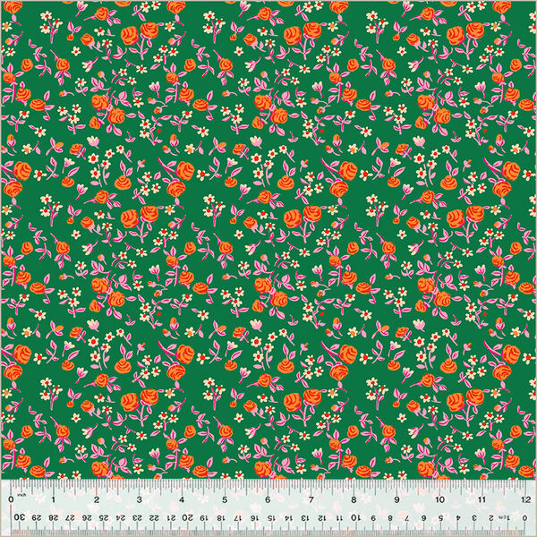Mousy Floral in Emerald