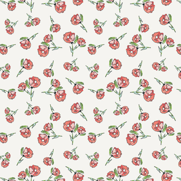 Lively Rosebuds in Crystal