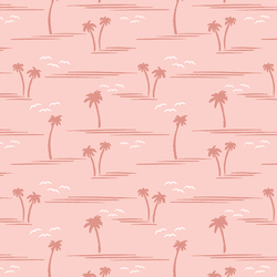 Palms in Pink Sand