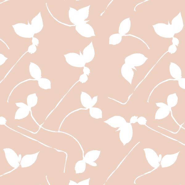 Botanicals in Pale Peach