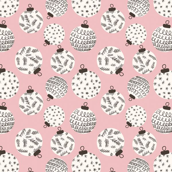 Ornaments in Pink Chiffon