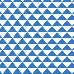 Triangle Mosaic in Cerulean